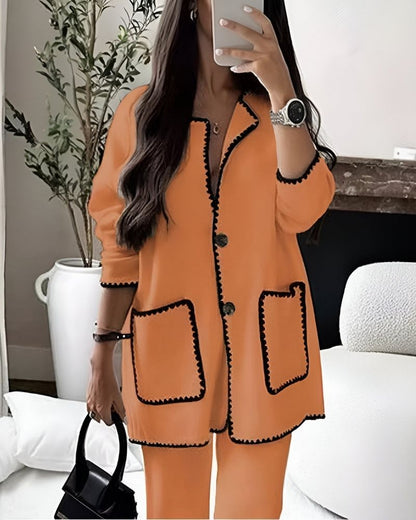 Elegant Two-Piece Suit Smart & Chic