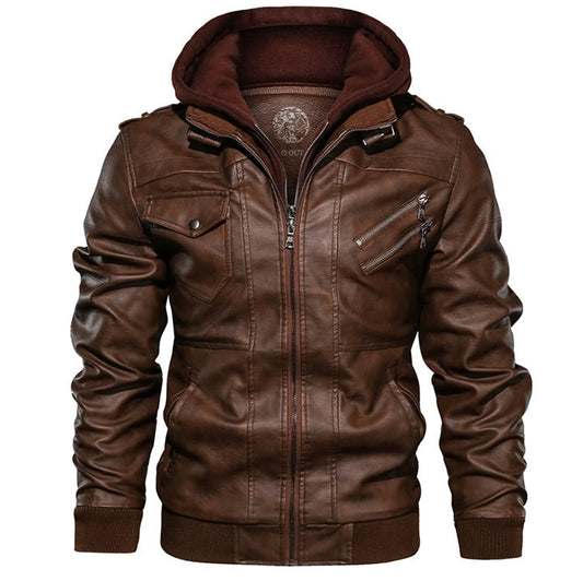 Vulcan Lederjacke Elegant & Vielseitig - IdealeKleiden
