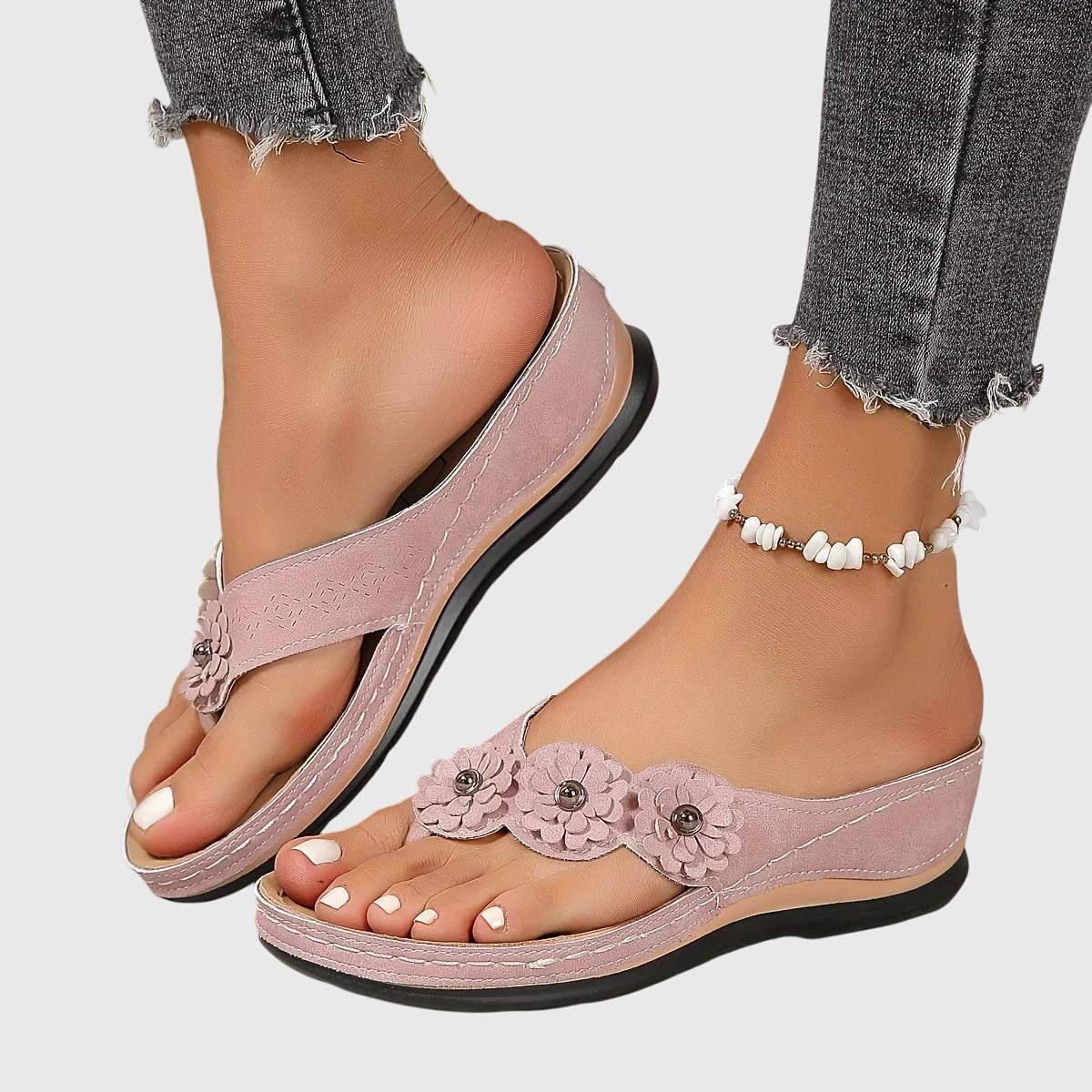 Women's Fashion Sandals Comfortable Slip-On