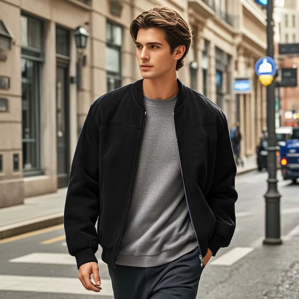 Herren Bomberjacke Modern Style - IdealeKleiden