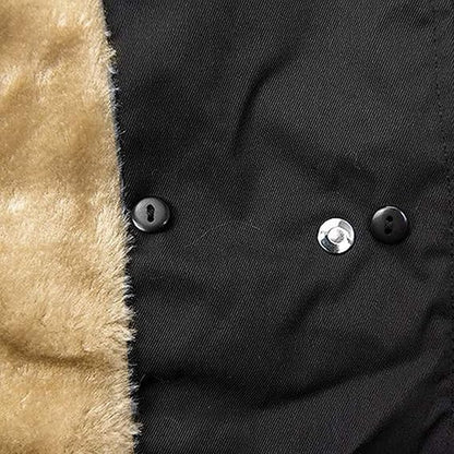 Damen Winterjacke Pelzverbrämung Kapuze - IdealeKleiden