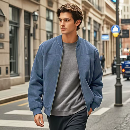 Men's Modern Style Bomber Jacket