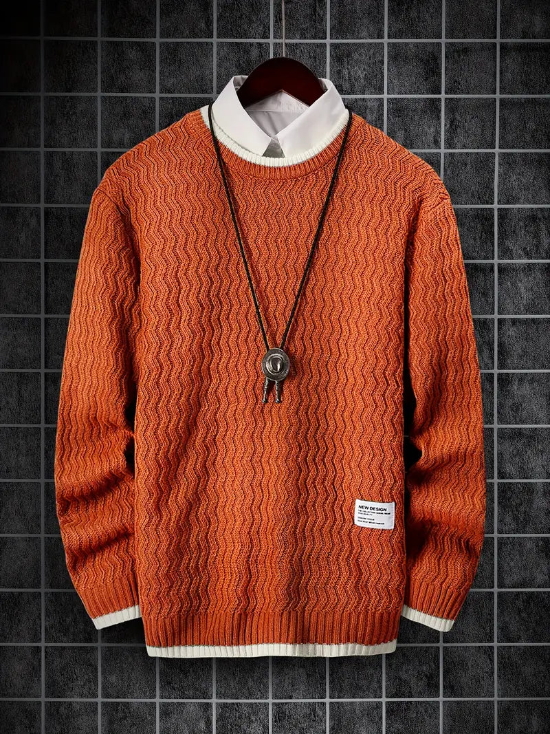 Men's Casual Relaxed Fit Sweater