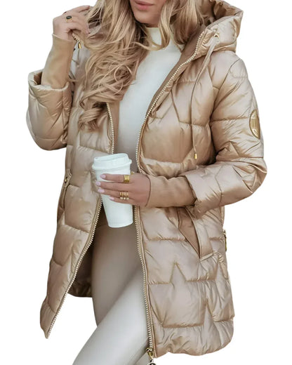 Elegant Women's Winter Parka Coat