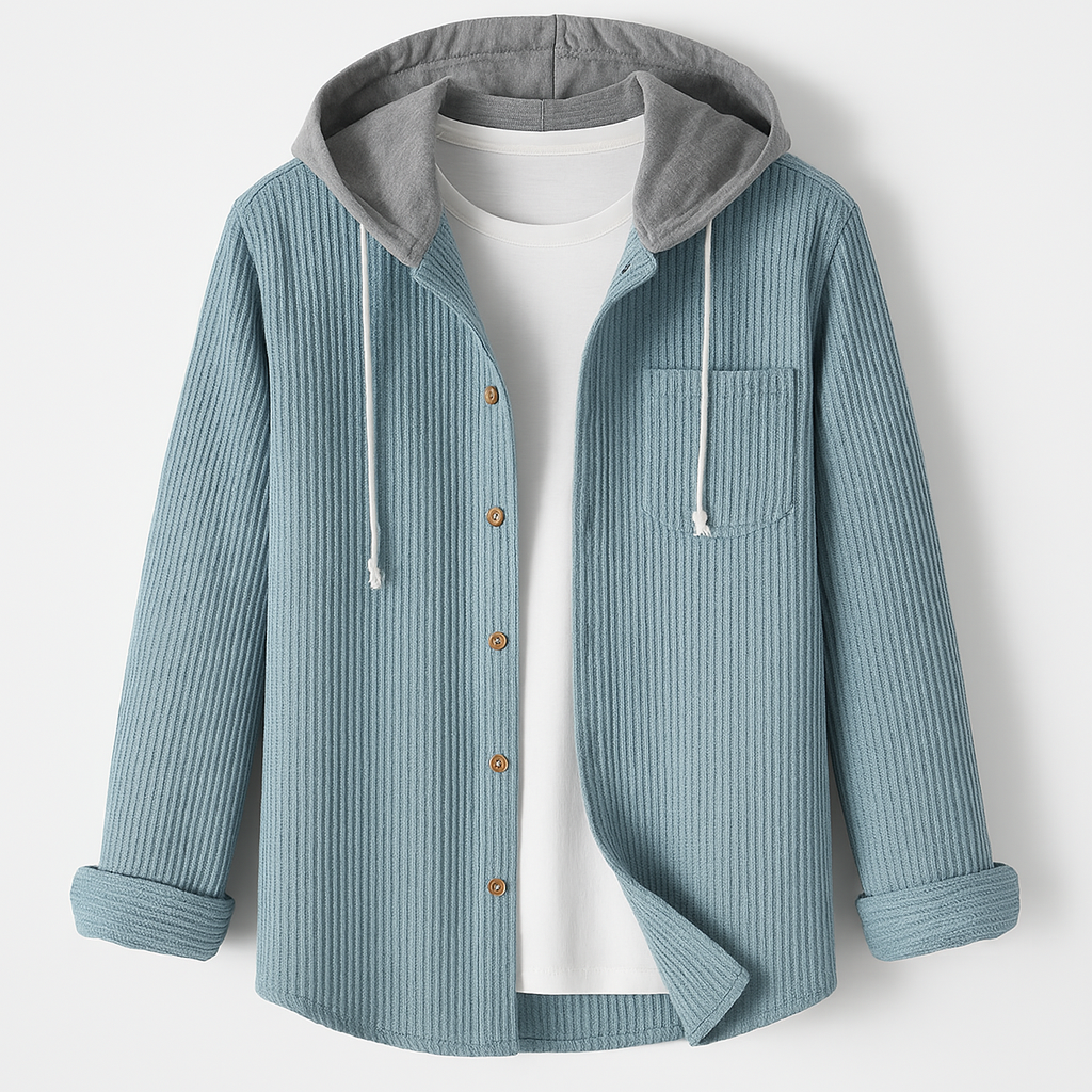 Corduroy Hoodie Bequem Warm