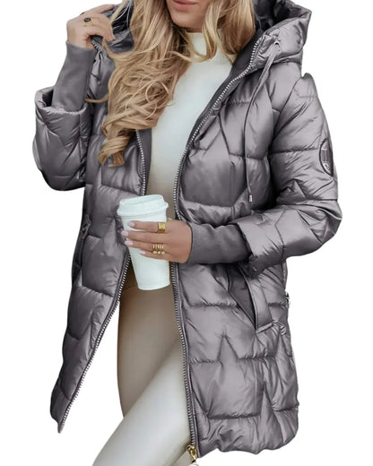 Elegant Women's Winter Parka Coat