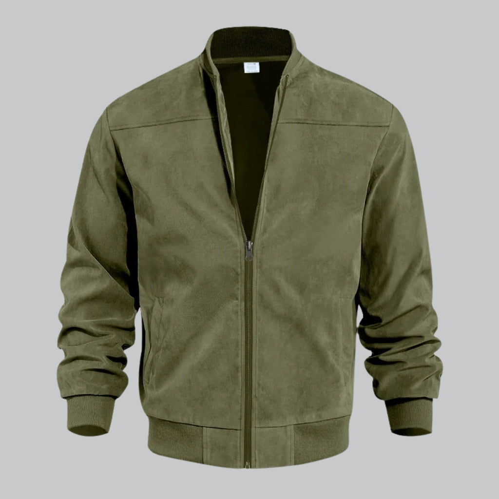 Comfortable Men's Modern Bomber Jacket