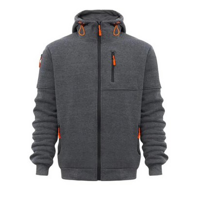 Men's Casual Zip-Up Hoodie