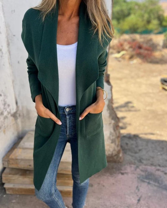 Stylische Damenjacke Casual Fit - IdealeKleiden