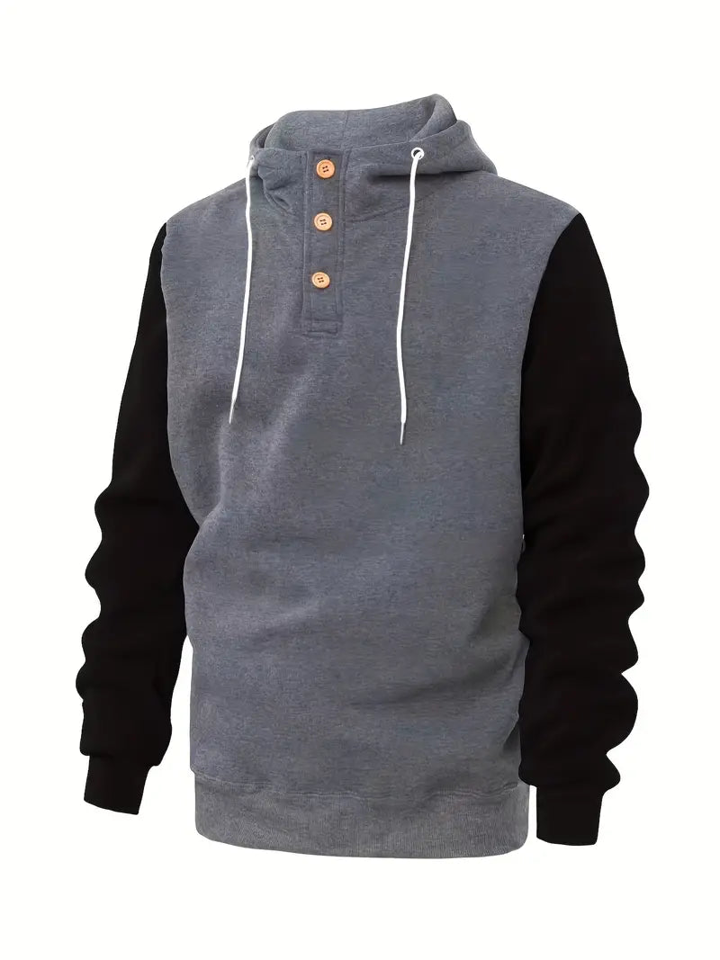 Men's Hoodie Long Sleeve Warm Modern