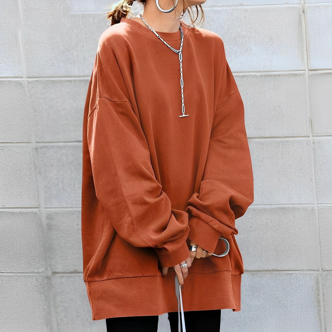 Women's Oversized Structured Modern Sweater