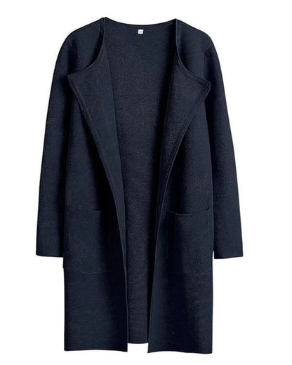 Elegant Women's Coat Lapel Style