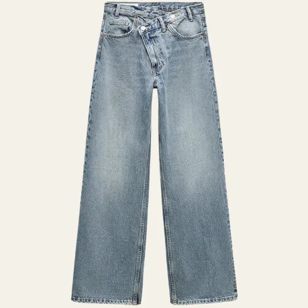 Women's Wide Leg Jeans Comfortable Relaxed Fit