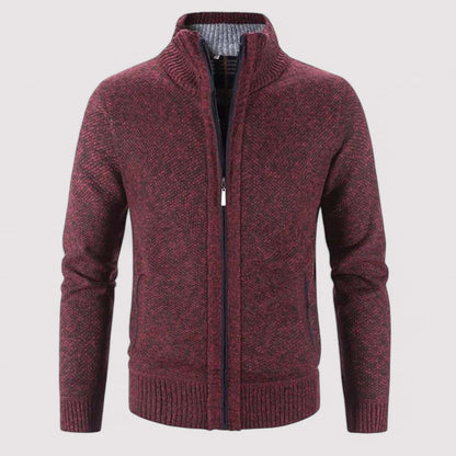 Men's Wool Cardigan Warm & Comfortable