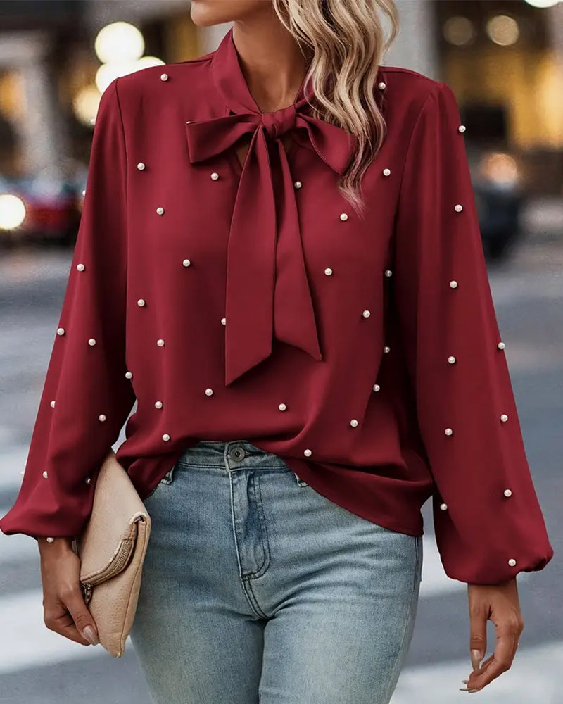 Elegant Dresses | Ribbons and Beads in Chic Style
