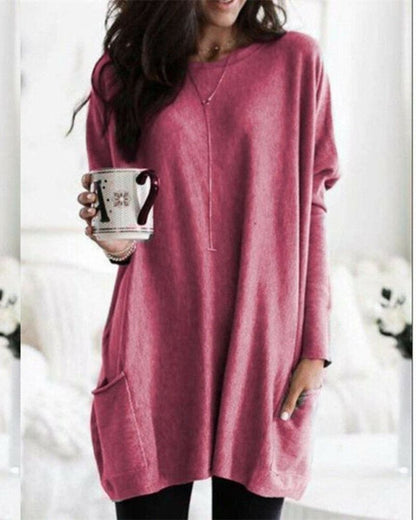 Bequeme Frauen Sweatshirts Modern Style - IdealeKleiden
