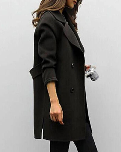 Elegant Moss Green Women's Jacket