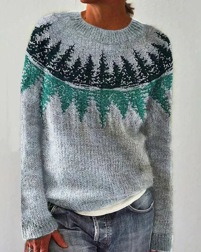 Elegant Knitted Sweater Timeless Classic
