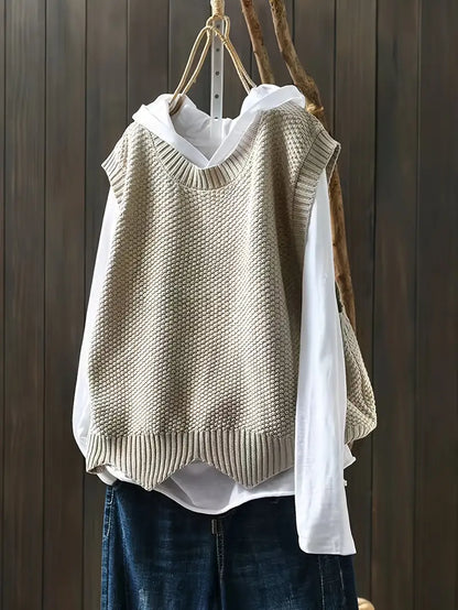 Mia – Women's Soft Round Neck Jumper