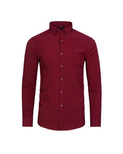 Elegant Long-Sleeve Shirt One Size
