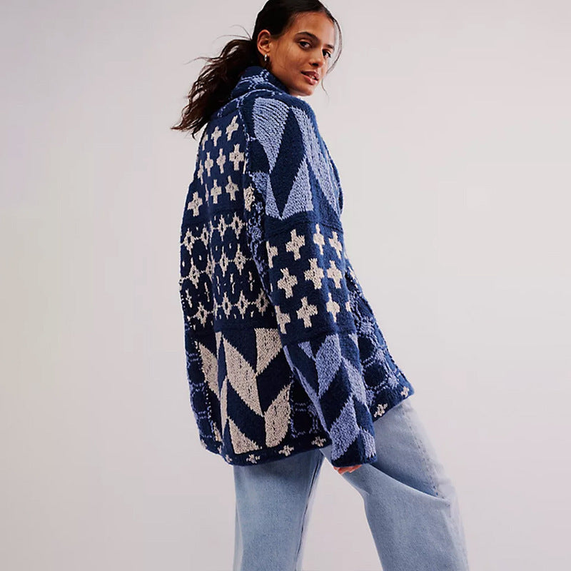 Stylish Women's Jacket with Trendy Pattern