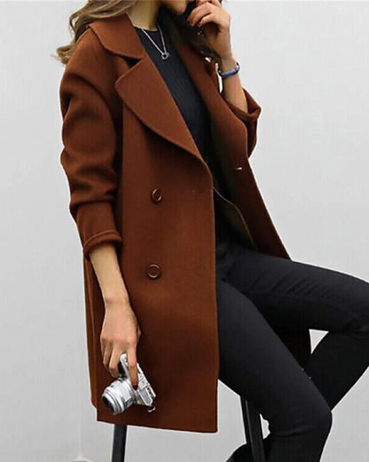 Elegant Moss Green Women's Jacket