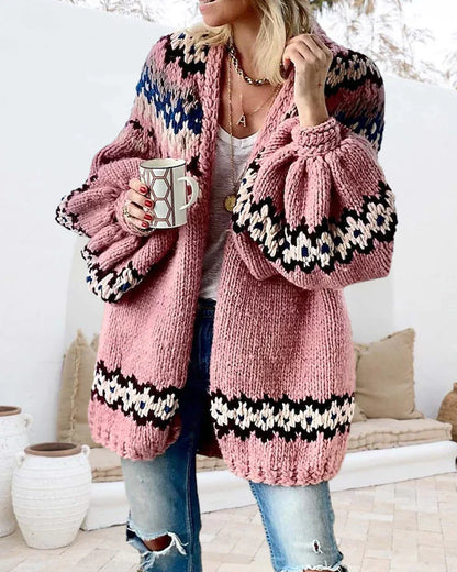 Stylish vest with puff sleeves