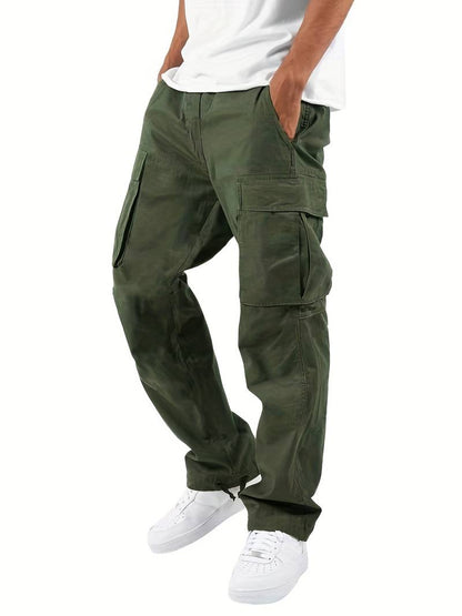 Men's Trousers Cotton Durable Multi-pocket