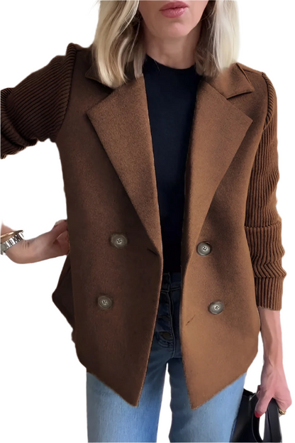 Women's Blazer Vegan Wool Elegant