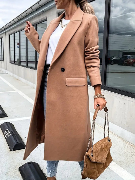 Lange Winterjacke Klassisch Zeitlos - IdealeKleiden