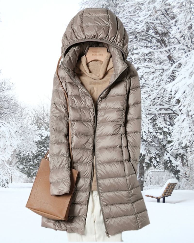 Warme Wasserdichte Winterjacke Damen - IdealeKleiden
