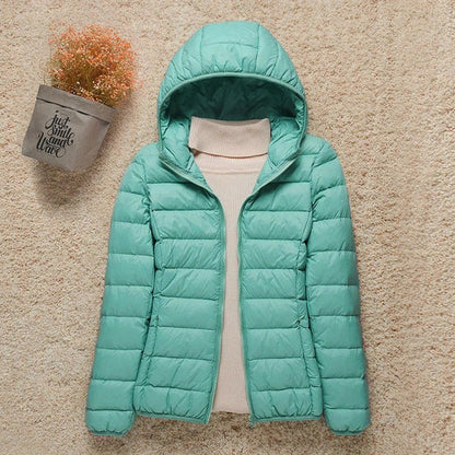 Waterproof Quilted Outdoor Jacket Black