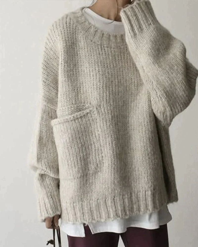 Oversized Hoodie with Front Pocket