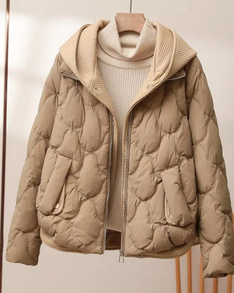 Casual Two-Piece Hooded Coat Modern Casual