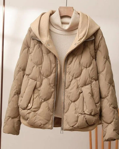 Casual Two-Piece Hooded Coat Modern Casual