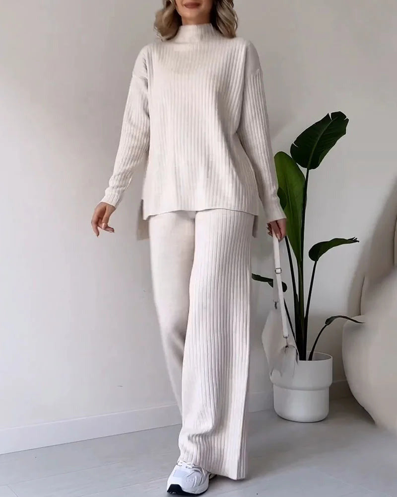 Stylish Women's Two-Piece Set Elegant Short