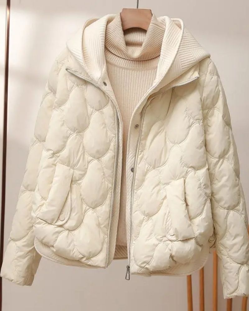 Casual Two-Piece Hooded Coat Modern Casual