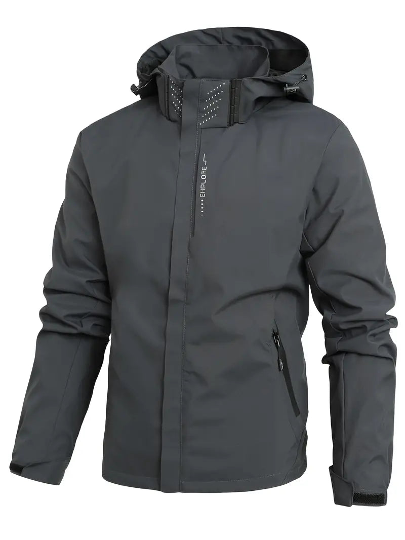Men's Waterproof Jacket Lightweight & Windproof