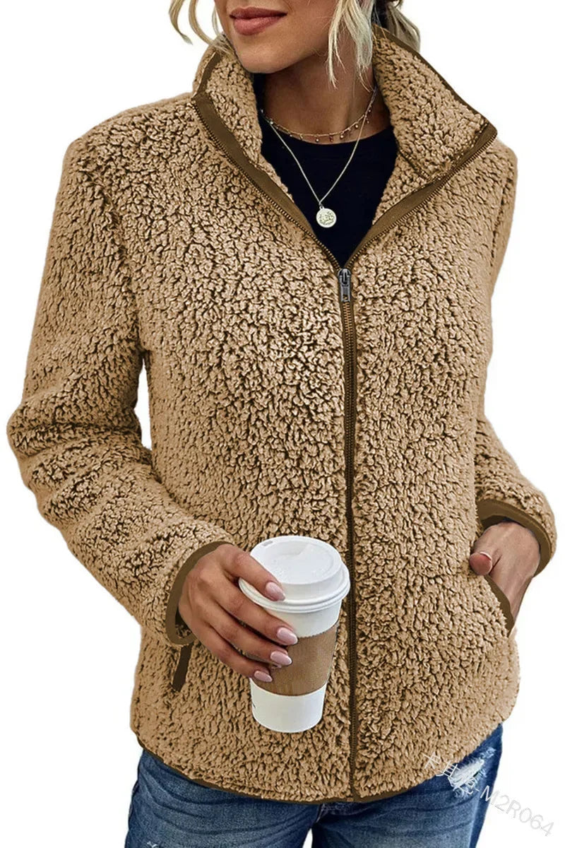 Stylish Fleece Jacket Comfortable Elegant