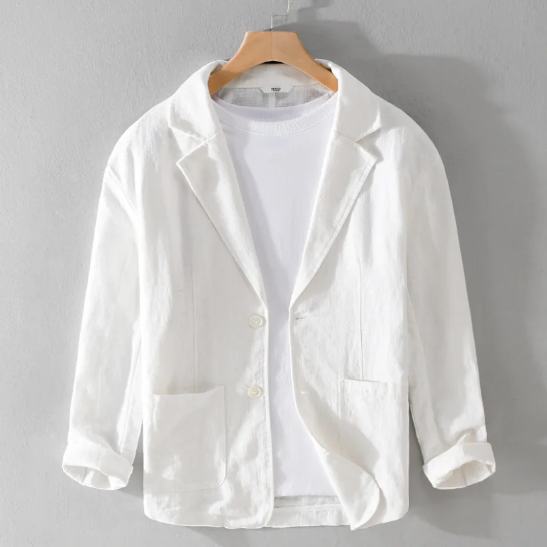 Elegant Linen Jacket Summer