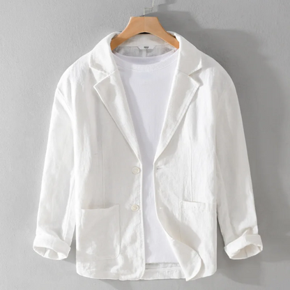 Elegant Linen Jacket Summer