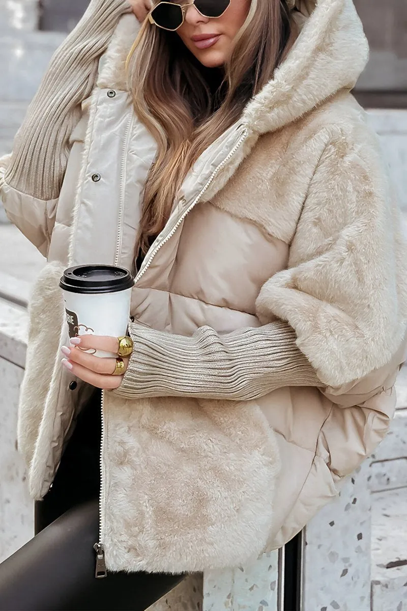 Women's Bomber Jacket Hooded Trendy Style