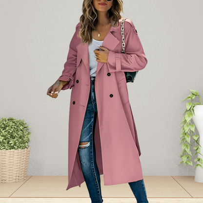 Elegant Women's Long & Warm Trench Coat