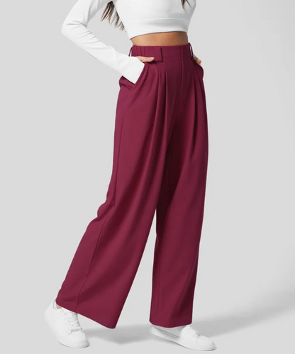 Elegant Women's Trousers Wide Leg Custom Made