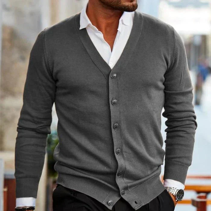 Men's Hunter Style Cardigan