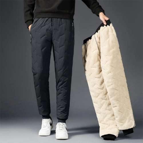Men's Fleece Pants Warm & Stylish