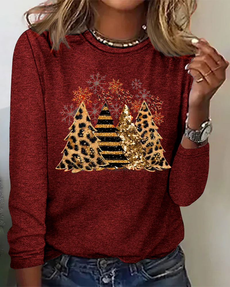 Christmas dress long-sleeved festive