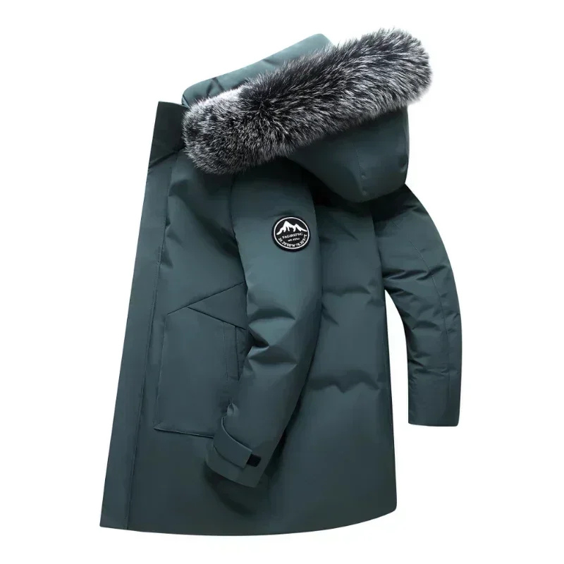 Men's Winter Parka Windproof Warm Insulated