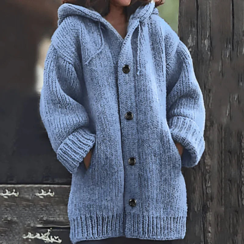 Women's Knitted Cardigan Soft Warm