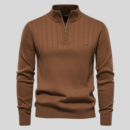 Men's Classic Half-Zip Sweater